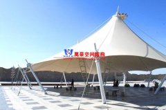 張拉膜涼亭有什么優(yōu)點(diǎn)？一般張拉膜結(jié)構(gòu)涼亭價(jià)格是多少？