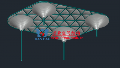 萬豪2021第7標(biāo)-臺州大板橋ETFE氣枕天幕項(xiàng)目