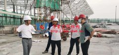 杭州亞運會棒（壘）球體育文化中心膜結構項目火熱施工中